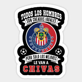 Chivas de Guadalajara los Mejores le van a Chivas Futbol Soccer Mexicano Sticker